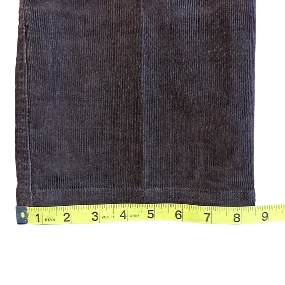 *CLEARANCE* Exofficio brown midrise corduroy bootcut jeans size 6 new - Picture 8 of 11